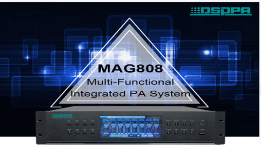 MAG808ระบบเสียงเมทริกซ์ Pa อัจฉริยะ