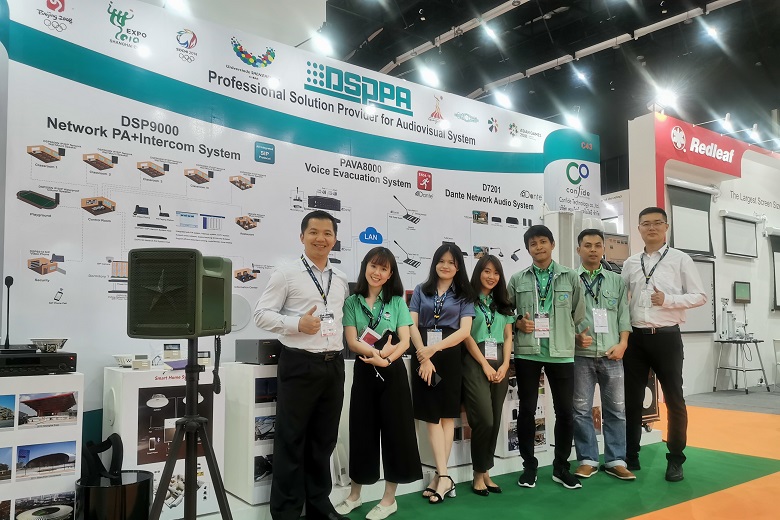 DSPPA ประสบความสำเร็จในการเข้าร่วม Infocomm เอเชียตะวันออกเฉียงใต้2019ในประเทศไทย