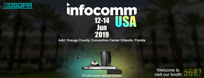 Infocomm USA จะจัดขึ้นใน Orange County Convention Center ORLANDO, Florida ตั้งแต่12th ถึง14th มิถุนายน