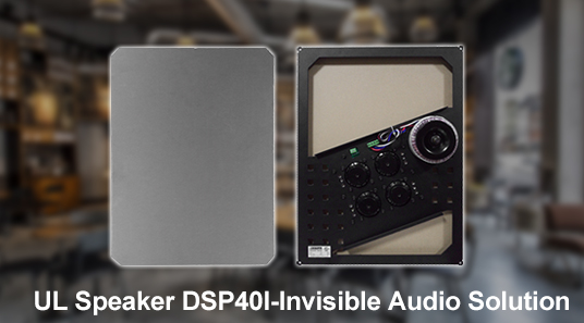 โซลูชันระบบเสียง DSP40I-Invisible ลำโพง UL สำหรับบ้าน