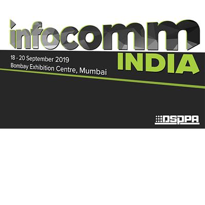 เชิญ Infocomm อินเดีย2019ในวันที่18-20กันยายน2019