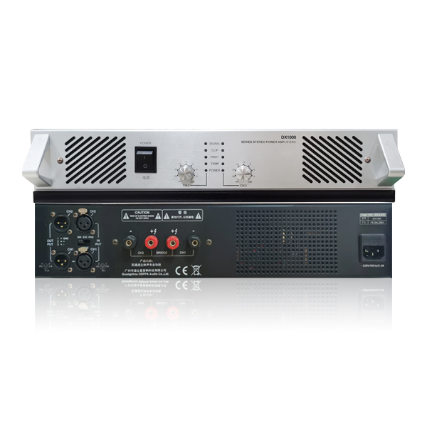 DX1000 Series Dual Channel Class D Digital Amplifier ( DX1500 DX2000 DX2500 DX3000 DX4000