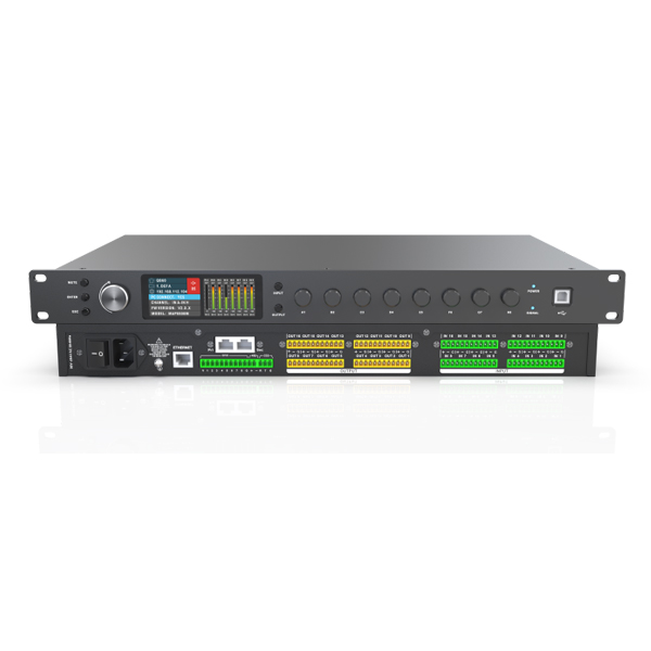 DP7008โปรเซสเซอร์เมทริกซ์เสียง DSP 8ช่องสัญญาณ